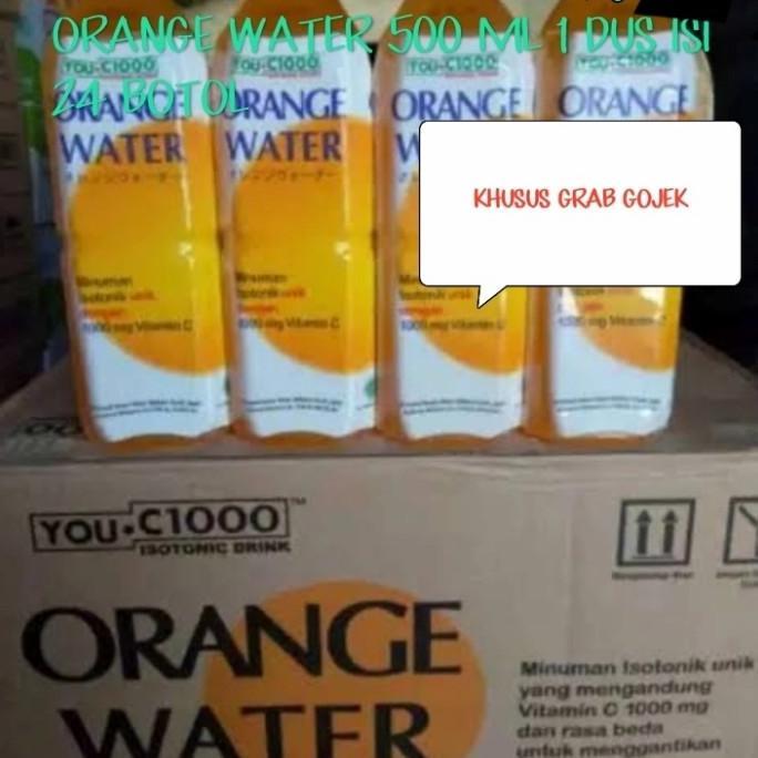 Gambar YOU C1000 / YOU C 1000 ORANGE WATER 500 ML BOTOL 1 DUS ISI 24 BOTOL dari nendensurnenden undefined Tokopedia