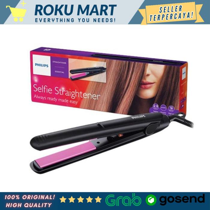 Pelurus Rambut Philips Hp8302 Essential Selfie Straightener