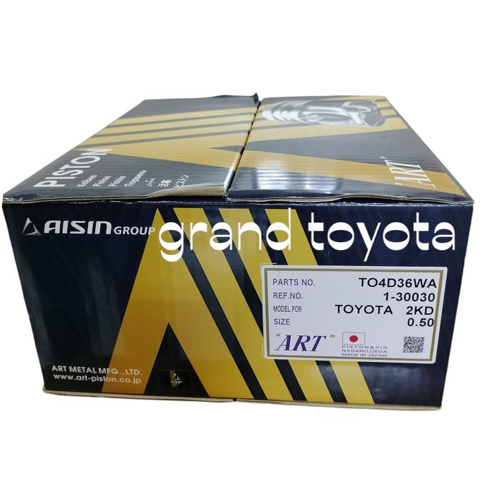 Gambar Piston Innova Fortuner Diesel 2KD Oversize 0,50 ART Japan Harga Set dari grand toyota undefined Tokopedia