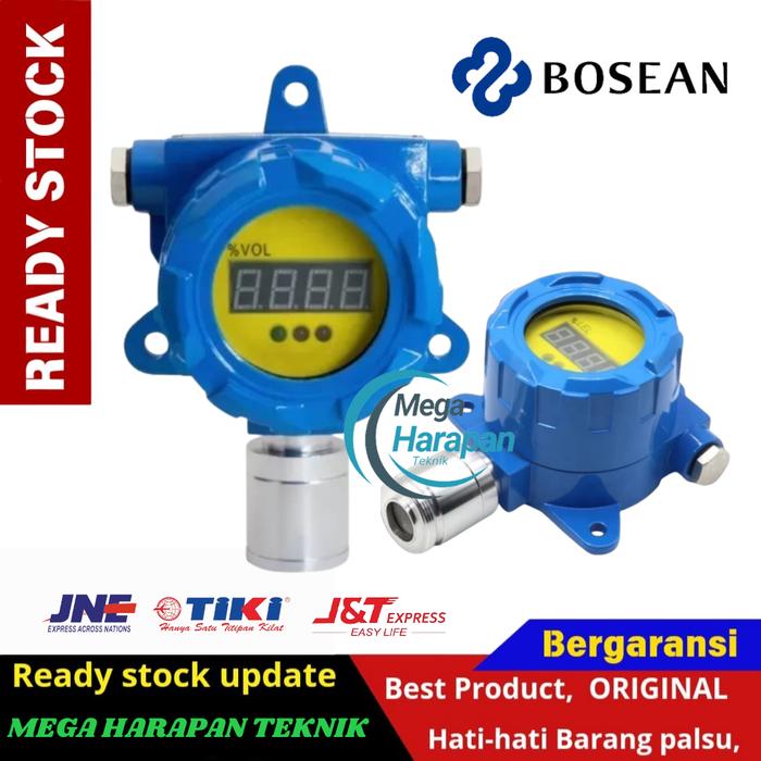 Jual CH4 Fixed Gas Detector Methane BH-60 EX Bosean BH60 Metana Tester ...
