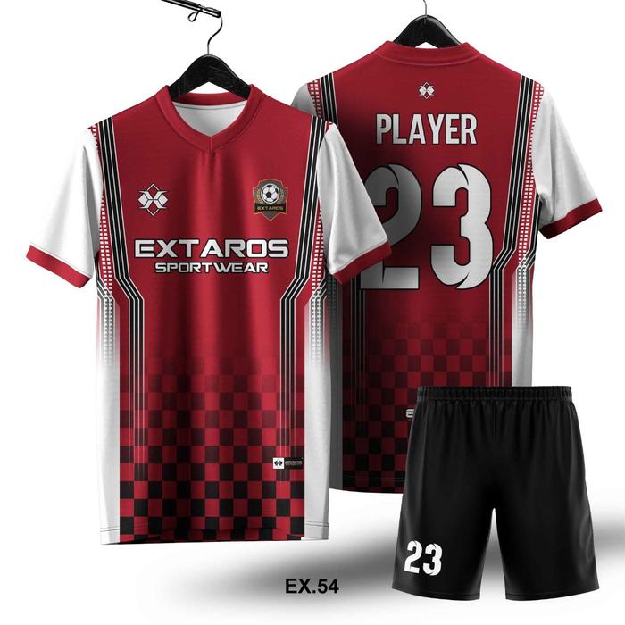 Jual JERSEY BOLA FUTSAL CUSTOM FULL PRINT BISA LOGO SENDIRI MOTIF