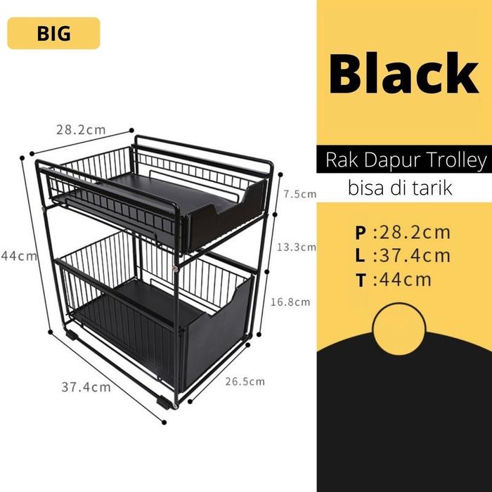 Gambar rak dapur bawah wastafel kolong kabinet lemari kitchen set new dari miracleglorys living undefined 5 Tokopedia