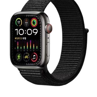 Gambar Apple Watch Band Strap Nylon Velcro Best Quality Imported 38/40/41 42/44/45 - Hitam, 42-44-45 dari Tali Jam Tangan com undefined Tokopedia