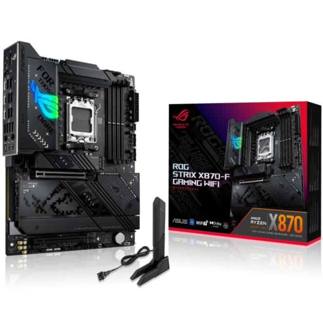 Asus Rog Strix X870-f Gaming Wifi Ddr5 Amd Am5 Motherboard