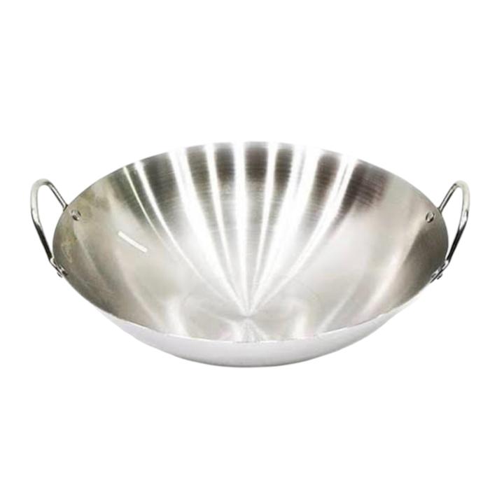 Gambar Wajan Stainless TEBAL - ANTI LENGKET - 32 cm dari Cellis Houseware undefined Tokopedia