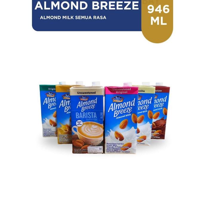 Gambar Almond Breeze Blue Diamond Almond Milk Susu Almond Semua Rasa 946 ml - Chocolate dari MALL STAR88 undefined Tokopedia
