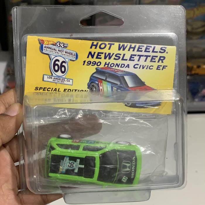 Gambar Hotwheels Civic EF Newsletter (VVHTF) dari Edw Garage undefined Tokopedia