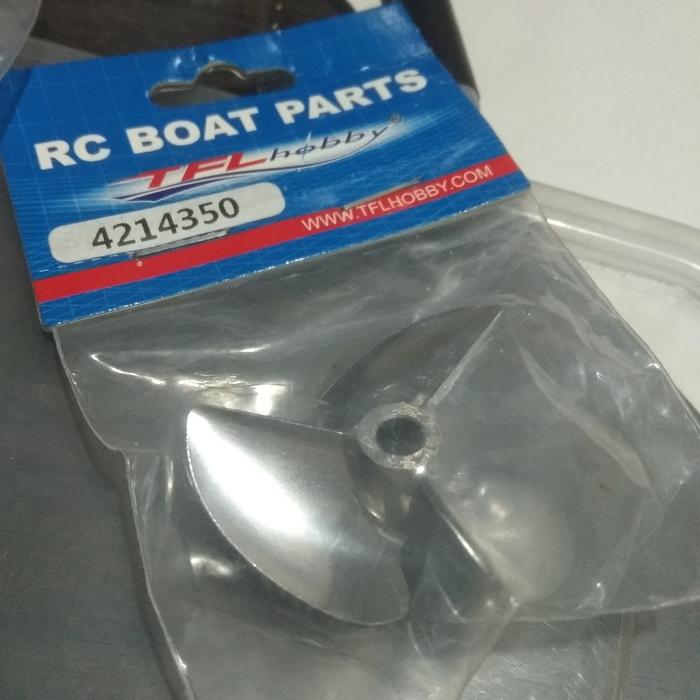 Gambar Rc Boat TFL  Propeller CNC Prop 40mm 3 Blade For Racing - 42mm, 4,76mm dari 4ngelshop undefined Tokopedia