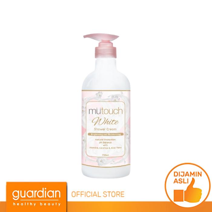 Gambar Mutouch White Shower Cream Brightening and Moisturizing 750ml dari Guardian Official Store undefined Tokopedia