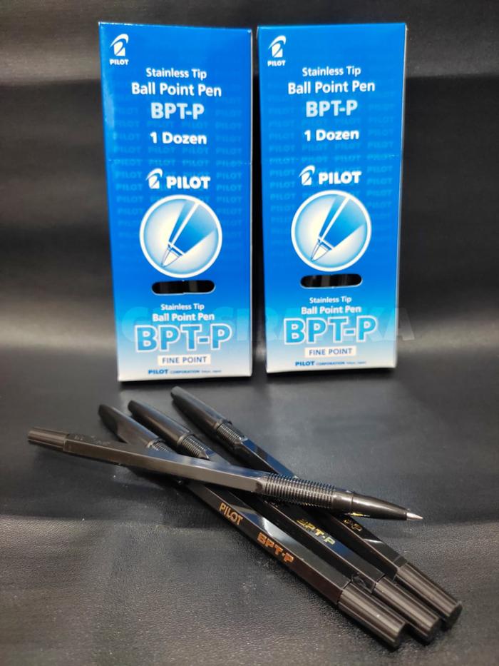 Gambar BALLPOINT / BOLPEN / POLPEN / PULPEN BPTP HITAM PILOT dari Grosirateka undefined Tokopedia