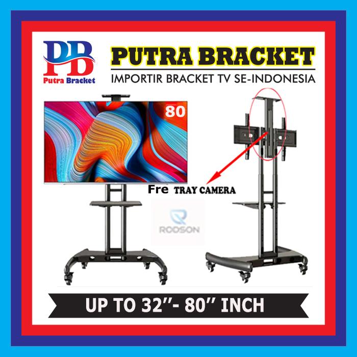 Gambar STEND AVA 1500/BRACKET STANDING TV 65 INCH NB BRAKET STANDING 32-70 IN - 32"-80" RTC dari Putra Bracket undefined Tokopedia
