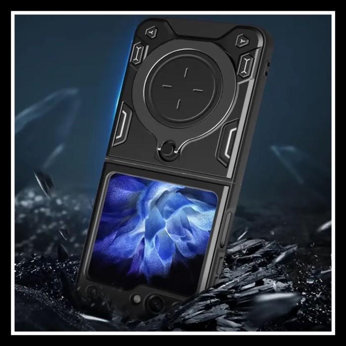 Gambar Samsung Galaxy Z Flip 6 Flip6 5G Case Pattern Armor Ring Magnetic Original HardCase Cover Back Silicone Stand Bumper Soft Casing - HITAM., SAMSUNG Z FLIP6 dari Markas acc 88 undefined Tokopedia