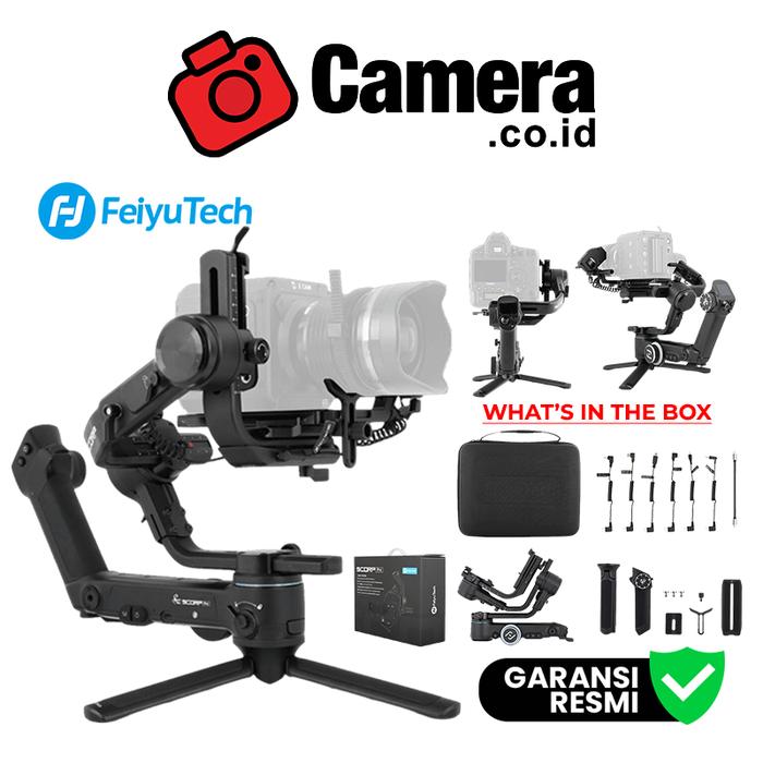 Gambar FEIYUTECH Scorp Pro 3-Axis Gimbal Stabilizer dari CAMERA CO ID undefined Tokopedia