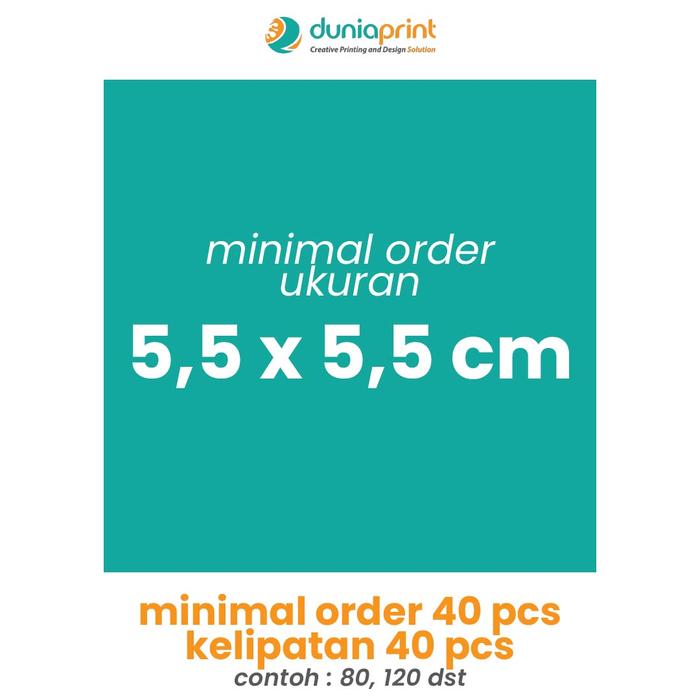 Gambar Cetak Stiker A3 | Cetak Sticker Custom A3 | Stiker Label A3 | Stiker Kotak A3 | Stiker Logo A3 | Stiker Botol A3 | Stiker Produk A3 | Stiker Toples A3 | Stiker Souvenir A3 | Stiker Kemasan A3 | Dunia Print - 5,5 x 5,5 cm, Cromo Glossy dari Dunia Print Tebet undefined Tokopedia