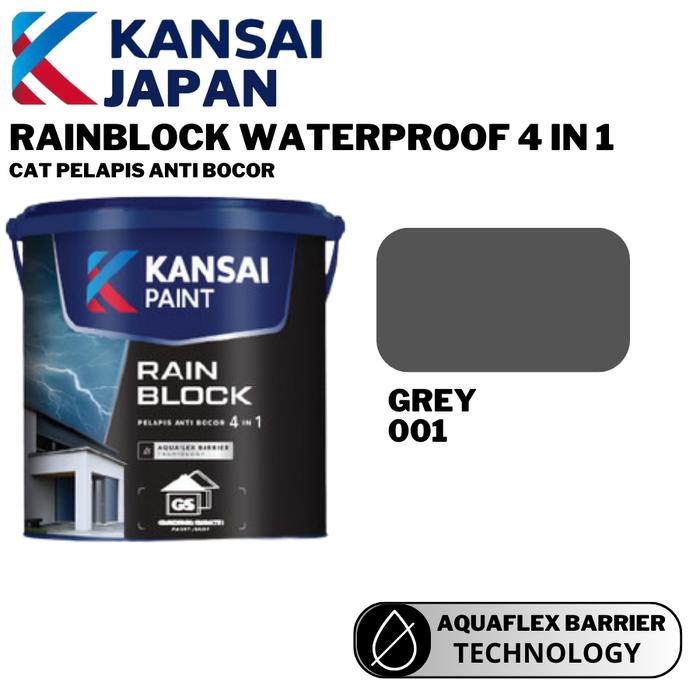 Jual [PART 2] KANSAI RAINBLOCK 20KG CAT PELAPIS ANTI BOCOR RAIN BLOCK ...