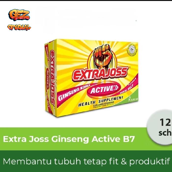Gambar extra joss 1 box 12 sachet dari 632Official undefined Tokopedia