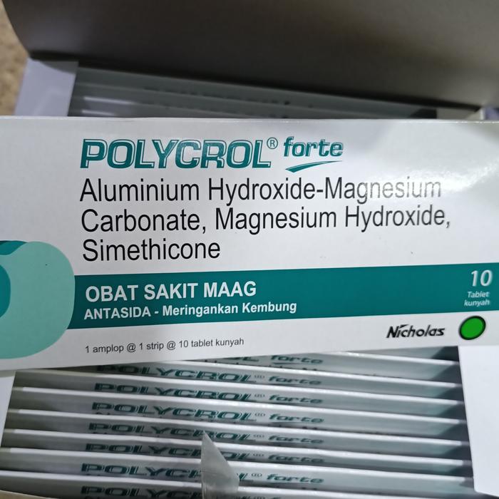 Gambar polycrol forte tablet 1 strip@10 tablet dari sarasah jaya shop TO undefined Tokopedia