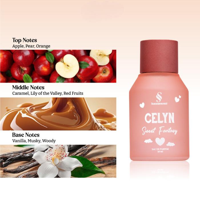 Gambar Parfume Perfume Parfum Minyak Wangi Tahan Lama Eau De Parfum Summerscent 50ml - Celyn dari titiplicious.id undefined Tokopedia
