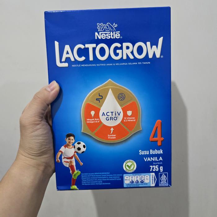 Gambar Neslte LACTOGROW 4 Vanila Susu Anak 735gr dari Axcelthings undefined Tokopedia