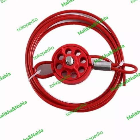 Pro Lock Cable Red Wire R50 Jual Pro-lock cable lockout red - Merah - Jakarta Selatan - Malikha ...