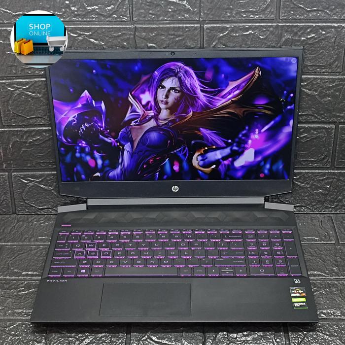 Jual Laptop HP Pavilion Gaming 15-ec0022AX Ryzen 3750H 8/512GB