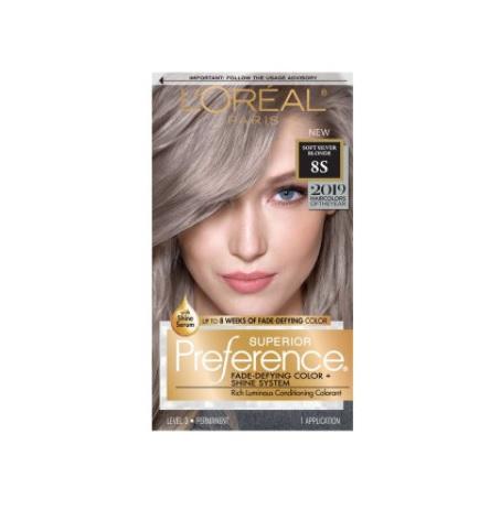 Gambar LOREAL - Superior Preference Fade Defying Shine Permanent Hair - Soft Silver dari Lux Flawlessly undefined Tokopedia