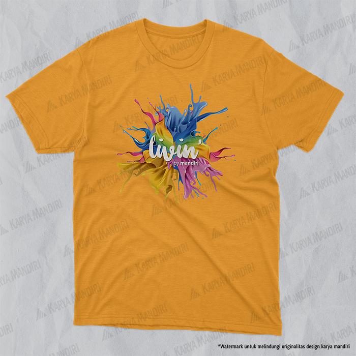 Gambar Kaos Livin by Mandiri new logo baru Kaos Livin new Official premium qu - Kuning Kunyit, M dari Karya Mandiri 39 undefined Tokopedia
