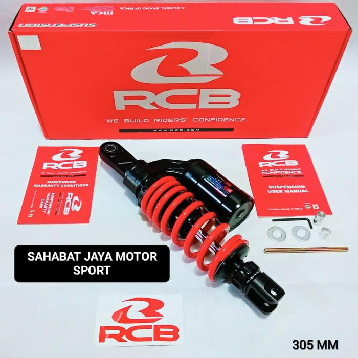 Gambar Shock Tabung RCB FLOW S Mio Soul Mio Smile Mio sporty Mio J Mio M3 Fino Karbu Fino Fi 115 Beat Karbu Scoopy Karbu Vario 110 Karbu Lexi 305MM - Merah, FLOW S 305MM dari SAHABATJAYAMOTORSPORT undefined Tokopedia