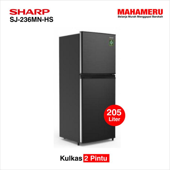 Gambar Kulkas 2 Pintu SHARP SJ-236MN-HS dari MAHAMERU ELEKTRONIK KEBUMEN undefined Tokopedia