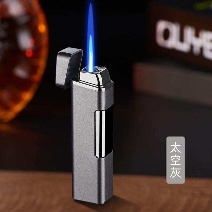 Gambar Korek Api Metal Bara 185 Las Biru Jet Torch Windproof Gas Lighter Elegant Unik - Grey dari IGNTION LIGHTER undefined Tokopedia