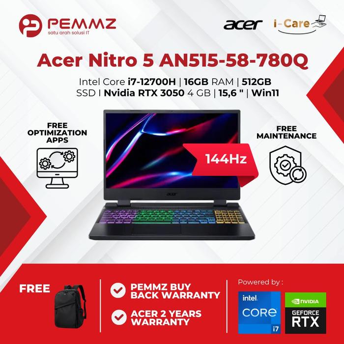 Nitro V15 Nitro Compatible Ssd Acer Nitro An515 58 780q I7