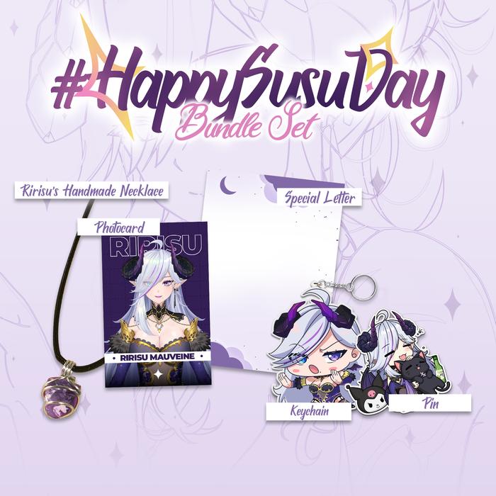 Gambar HAPPY SUSU DAY | Ririsu Mauveine | Special Birthday Merch Set - Merch Set dari MAHA5 Official Merchandise undefined Tokopedia