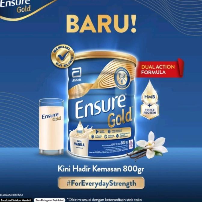 Gambar US Ensure Gold HMB 850 g gr 850g 850gr vanilla coklat vanila cokelat - Vanila dari Castle Flavor ID undefined Tokopedia