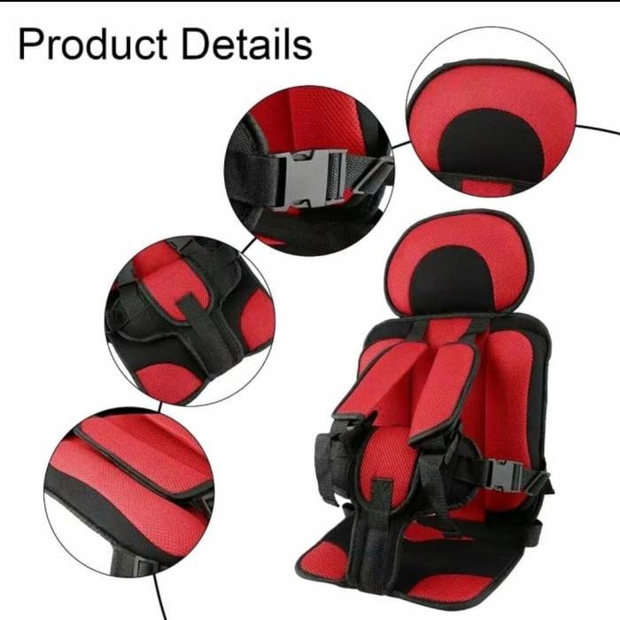 Gambar Baby Safety Car Seat / Kursi Sabuk Pengaman Anak di Mobil - Merah dari Uppala Shop undefined Tokopedia