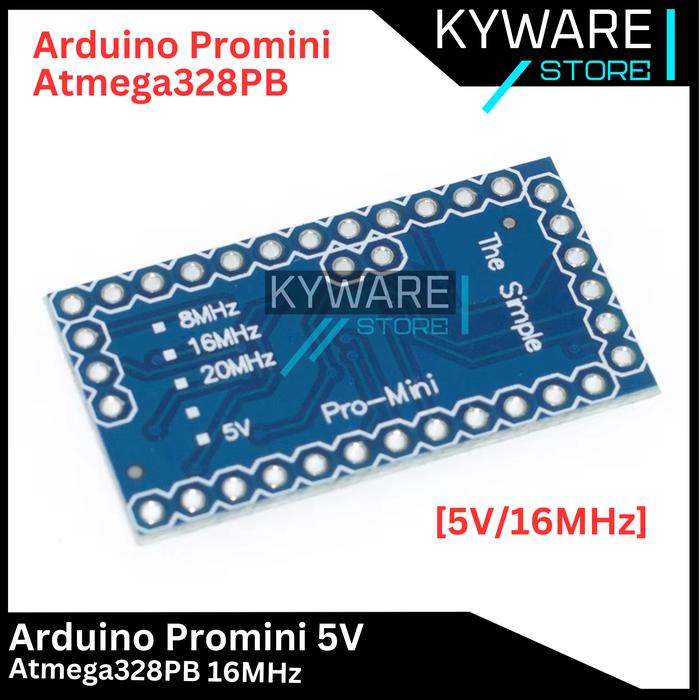Gambar Pro Mini Compatible Arduino Promini Board ATMEGA328PB 5V 16Mhz 3.3V 8Mhz 328 - 3.3V 8Mhz dari Kyware undefined Tokopedia