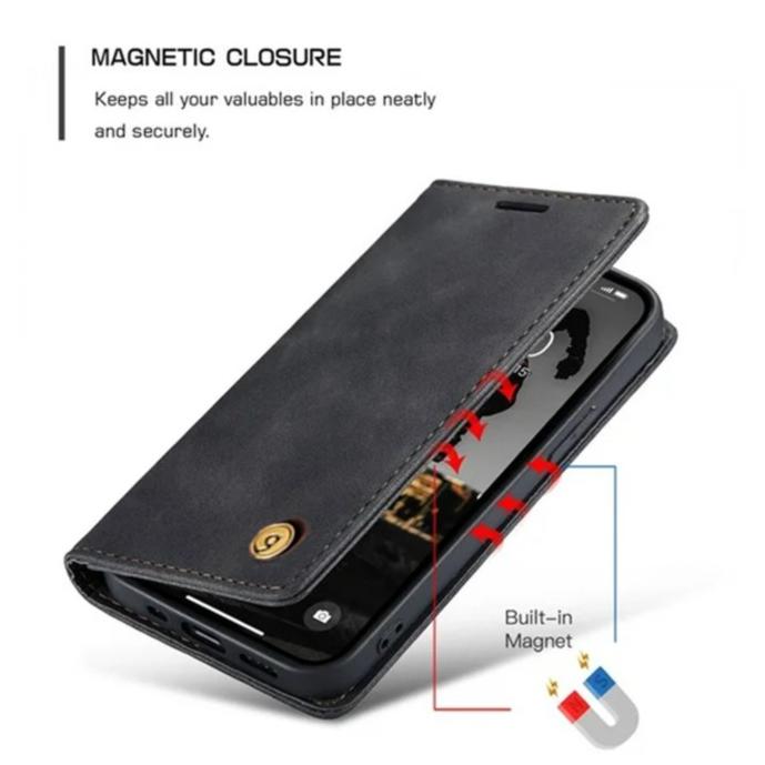 Gambar Gennext Casing Leather For  Xiaomi Redmi Note 11 11Pro Pro 5G Case Leather Flip Wallet Dompet Casing Kulit Premium Ponsel Cover case Kasing - Hitam, R N 11 PRO dari GENNEXT OFFICIAL STORE undefined Tokopedia