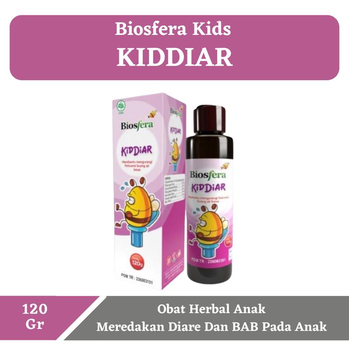 Gambar KIDDIAR Madu Biosfera kids - Madu Untuk Meredakan Diare Dan BAB Pada Anak - 1 botol dari Bogor Herbs undefined Tokopedia