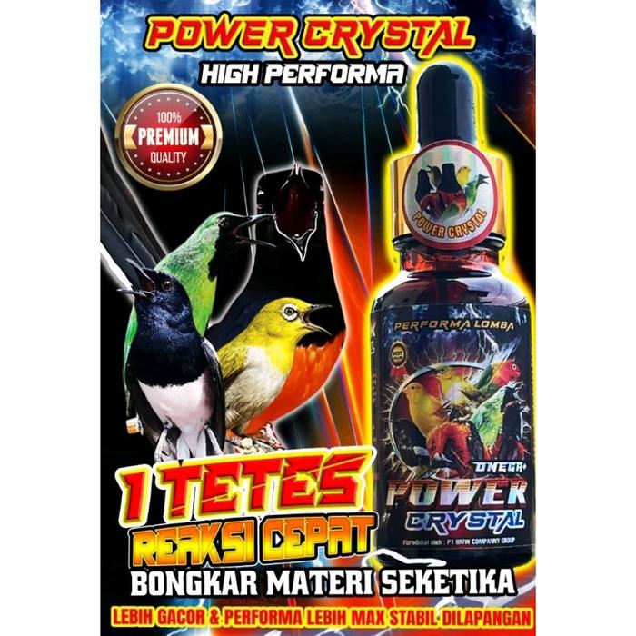 Gambar power kristal power crystal Vitamin burung penambah tenaga dan stamina dari HengkyEbodJaya undefined Tokopedia