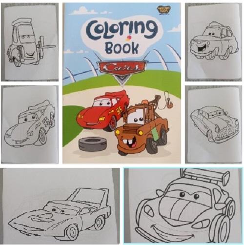 Gambar Millennia Buku Gambar Mewarnai Anak Coloring Book Anak Siswa TK SD Belajar Mewarnai - Cars dari Millennia Bookstore undefined Tokopedia