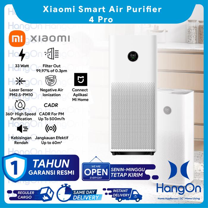 Gambar Xiaomi Mi Air Purifier PRO Smart Penjernih udara OLED Digital Display dari HangOn Official Store undefined Tokopedia