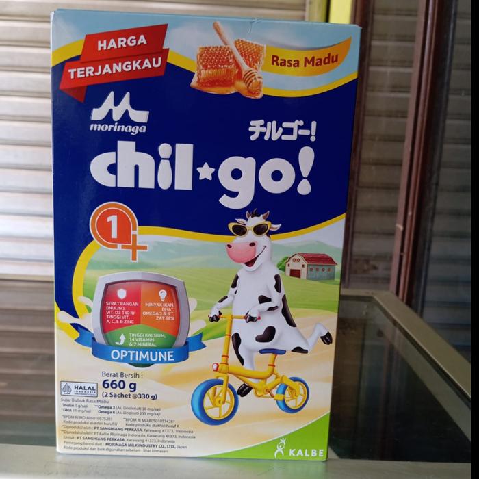 Gambar Susu Morinaga Chil Go 1+ Powder 700 Gram Susu Bubuk Formula Pertumbuhan Anak Bayi Chilgo - MADU 660GR dari Toko Susu Lukita undefined Tokopedia