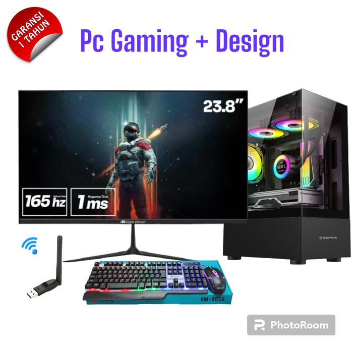 Jual pc gaming core i5 11400f memory 16gb vga rtx 2060 ddr6 Kota