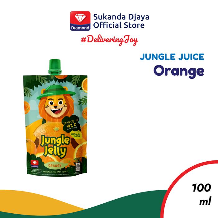 Gambar Jungle Juice Jelly Orange 100 ML - Single dari Sukanda Djaya undefined Tokopedia