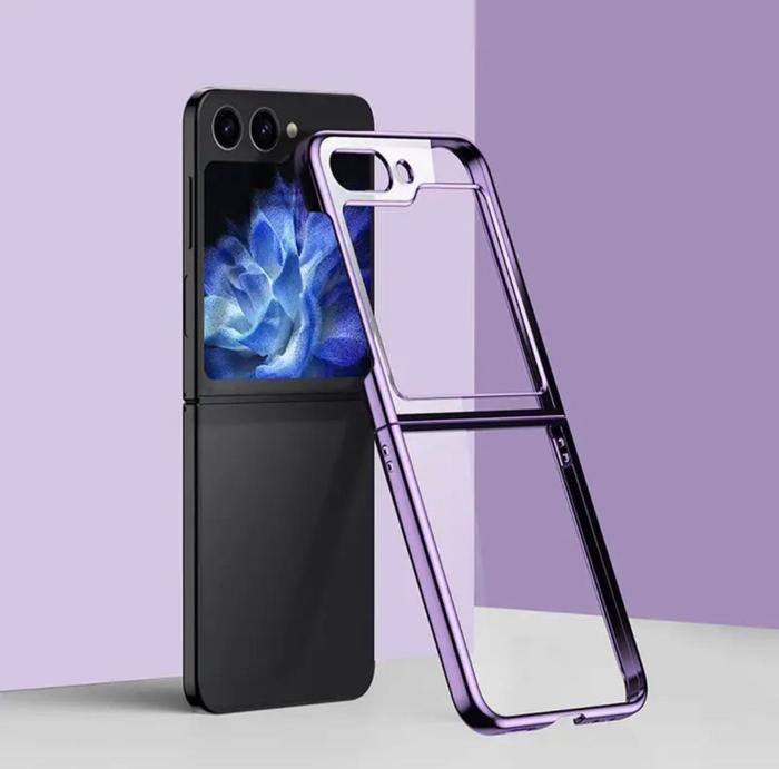 Gambar Samsung Galaxy Z Flip 6 Flip6 5G Electro Plating Hard Case Casing Soft Cover Transparant - UNGU., SAM Z FLIP 6 5G dari Original Shop Nillkin undefined Tokopedia