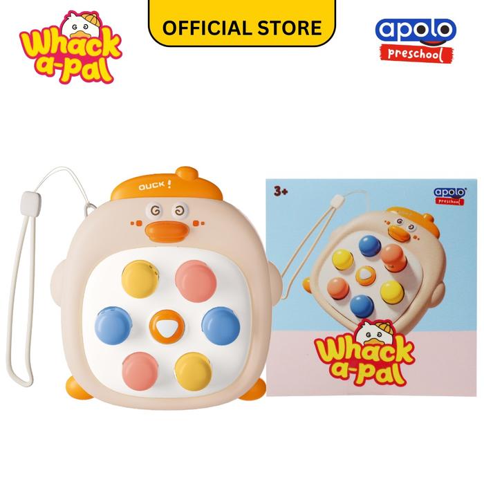 Gambar Agata Toys Official | Apolo Whack-A-Pal | Fidget Toys - Pink Duck dari Agata Toys undefined Tokopedia
