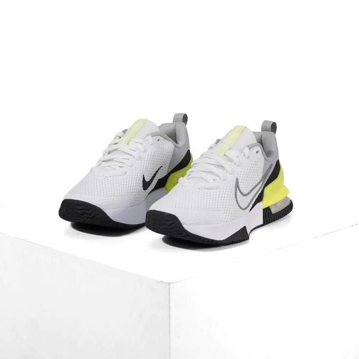 Sepatu Pria Nike Air Max Alpha Trainer Gray Fluorescent Green Original