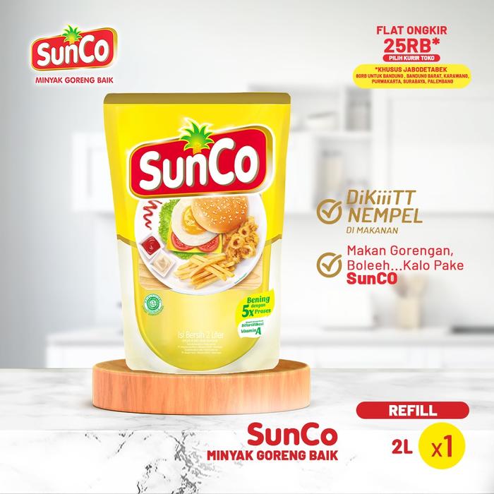 Gambar Sunco Minyak Goreng Refill 2L dari Nanonustore undefined Tokopedia