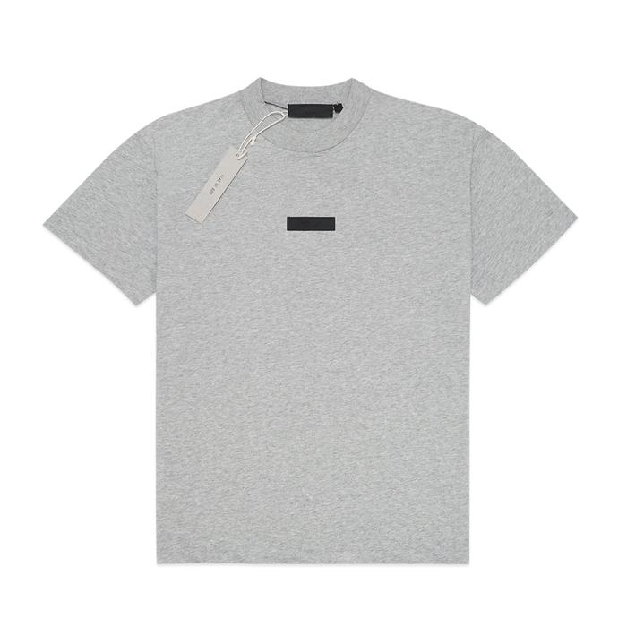 Gambar FOG Essentials Center Black Rubber T-Shirt - Grey, XL dari SANGKIL undefined Tokopedia