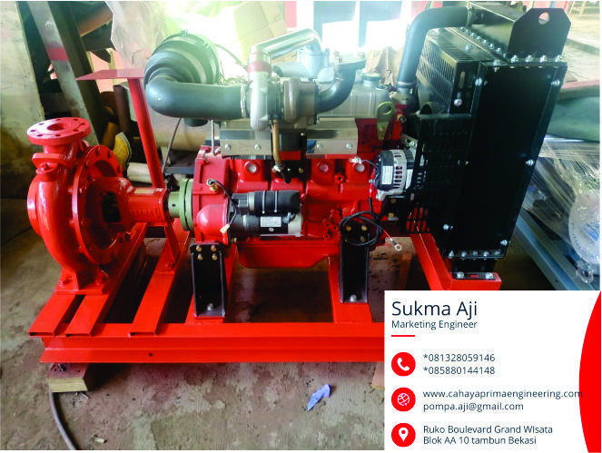 Gambar Pompa Diesel Hydrant CSM 500 Gpm head 80 meter dari Pabrikpompahydrant undefined Tokopedia