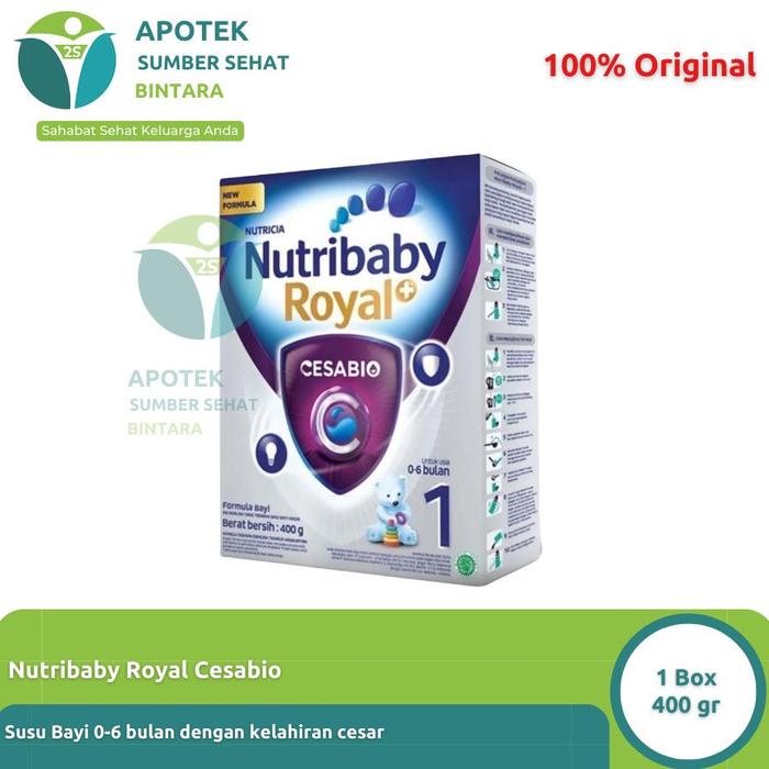 Gambar Nutribaby Royal Cesabio 1 0-6 bulan 400 gr dari KOPIAHRENO ANYARRRRR undefined Tokopedia